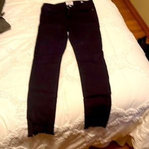 Women’s Frame black jeans, size 28